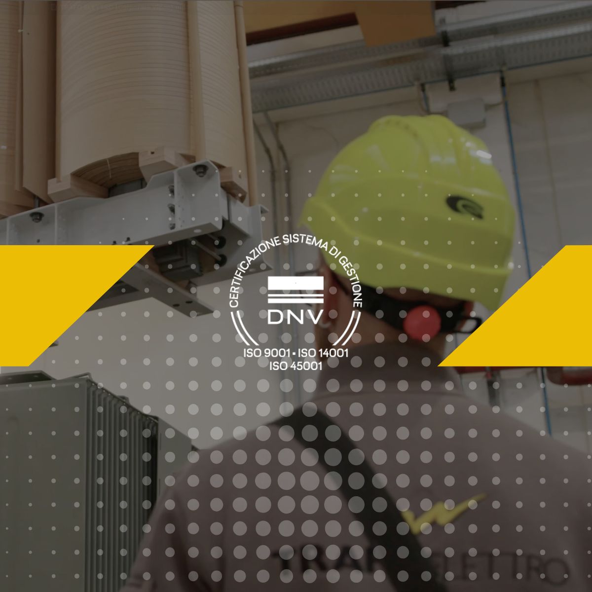 Trafo Elettro achieves ISO 45001 certification